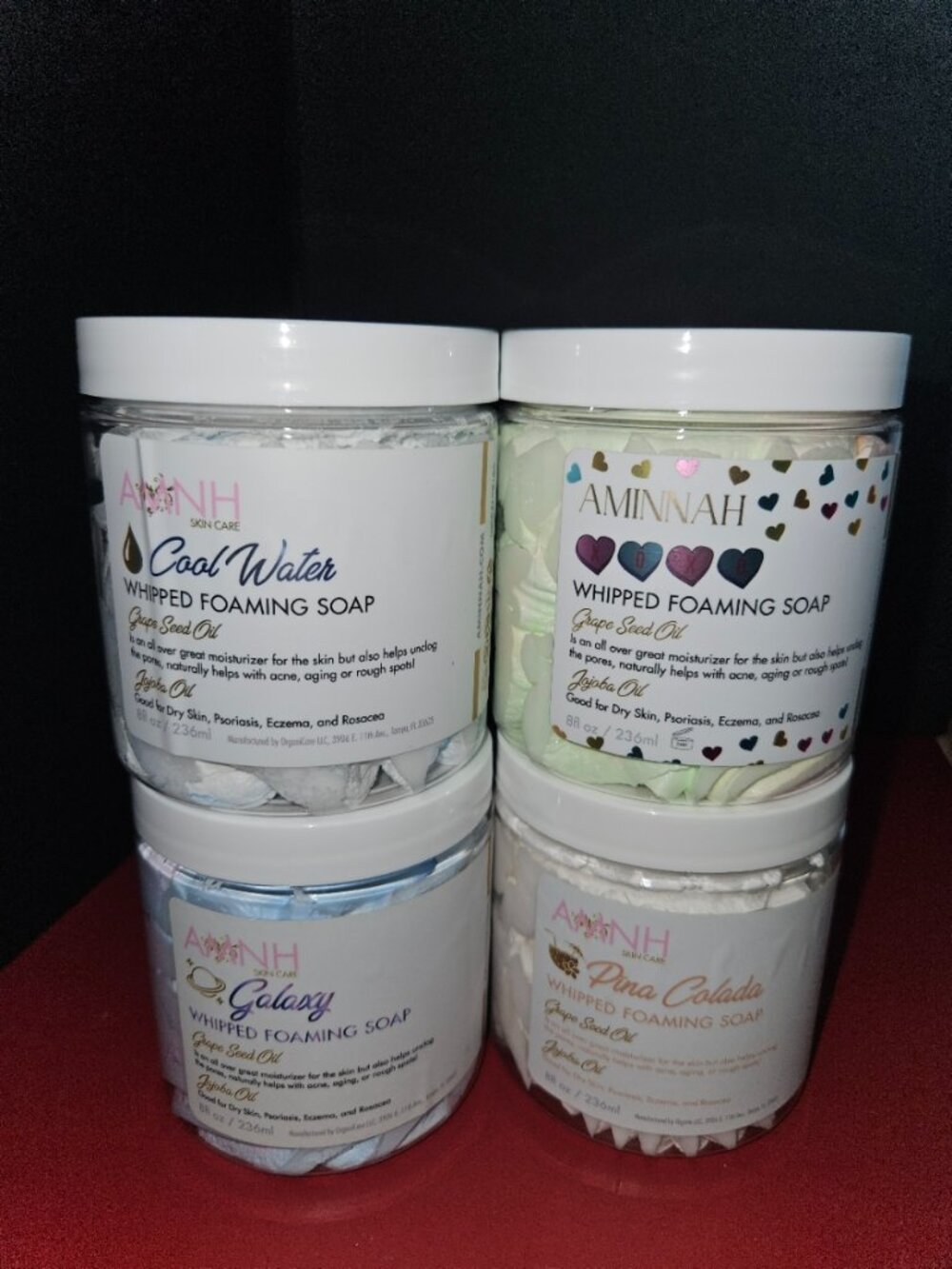 AMINNAH  - Whipped Foaming Soap - Various - Pick One